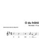 “O du fröhliche” für Klarinette in B solo | inkl. Aufnahme und Text by music-step-by-step
