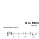 “O du fröhliche” für Oboe solo | inkl. Aufnahme und Text by music-step-by-step