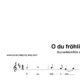 “O du fröhliche” für Sopranblockflöte solo | inkl. Aufnahme und Text music