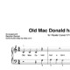 “Old Mac Donald had a farm” für Klavier (Level 1/10) | inkl. Aufnahme und Text by music-step-by-step