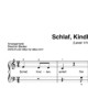 “Schlaf, Kindlein schlaf” für Klavier (Level 1/10) | inkl. Aufnahme und Text by music-step-by-step