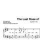 “The Last Rose of Summer ” für Klavier (Level 1/10) | inkl. Aufnahme und Text by music-step-by-step