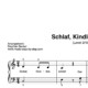 “Schlaf, Kindlein schlaf” für Klavier (Level 2/10) | inkl. Aufnahme und Text by music-step-by-step