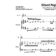 “Silent Night” für Gesang, hohe Stimme (Klavierbegleitung Level 7/10) | inkl. Aufnahme, Text und Begleitaufnahme by music-step-by-step