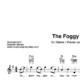 “The Foggy Dew” Begleitakkorde für Gitarre / Klavier und Gesang (Leadsheet) | inkl. Melodie und Text by music-step-by-step