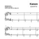 “Kanon" von Pachelbel für Klavier (Level 6/10) | inkl. Aufnahme by music-step-by-step