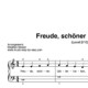 “Freude, schöner Götterfunken” für Klavier (Level 2/10) | inkl. Aufnahme und Text by music-step-by-step