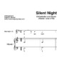 “Silent Night” für Klarinette in B (Klavierbegleitung Level 2/10) | inkl. Aufnahme, Text und Begleitaufnahme by music-step-by-step