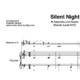 “Silent Night” für Klarinette in B (Klavierbegleitung Level 3/10) | inkl. Aufnahme, Text und Begleitaufnahme by music-step-by-step