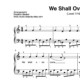 “We shall overcome” für Klavier (Level 7/10) | inkl. Aufnahme und Text by music-step-by-step