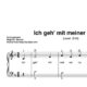 “Ich geh´mit meiner Laterne” für Klavier (Level 2/10) | inkl. Aufnahme und Text by music-step-by-step