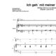 “Ich geh´mit meiner Laterne” für Gesang, mittlere Stimme (Klavierbegleitung Level 6/10) | inkl. Aufnahme, Text und Begleitaufnahme by music-step-by-step