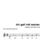 “Ich geh´mit meiner Laterne” für Gesang, hohe Stimme solo | inkl. Aufnahme und Text by music-step-by-step