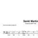 “Sankt Martin” für Posaune solo | inkl. Aufnahme und Text by music-step-by-step