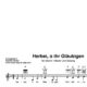 “Herbei, o ihr Gläubigen” Begleitakkorde für Gitarre / Klavier und Gesang (Leadsheet) | inkl. Melodie und Text by music-step-by-step