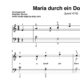 "Maria durch ein´ Dornwald ging" für Klavier (Klavierbegleitung Level 4/10) by music-step-by-step