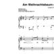 “Am Weihnachtsbaum die Lichter brennen” für Klavier (Level 5/10) | inkl. Aufnahme und Text by music-step-by-step