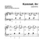 "Kommet, ihr Hirten" für Klavier (Klavierbegleitung Level 6/10) by music-step-by-step