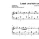 "Lasst uns froh und munter sein" für Klavier (Klavierbegleitung Level 6/10) by music-step-by-step