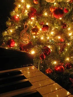 Weihnachtslieder bei Music Step by Step - Klavier, Querflöte, Geige, Cello, Saxophon, Trompete Oboe, Klarinette, vierhändig, Blockflöte